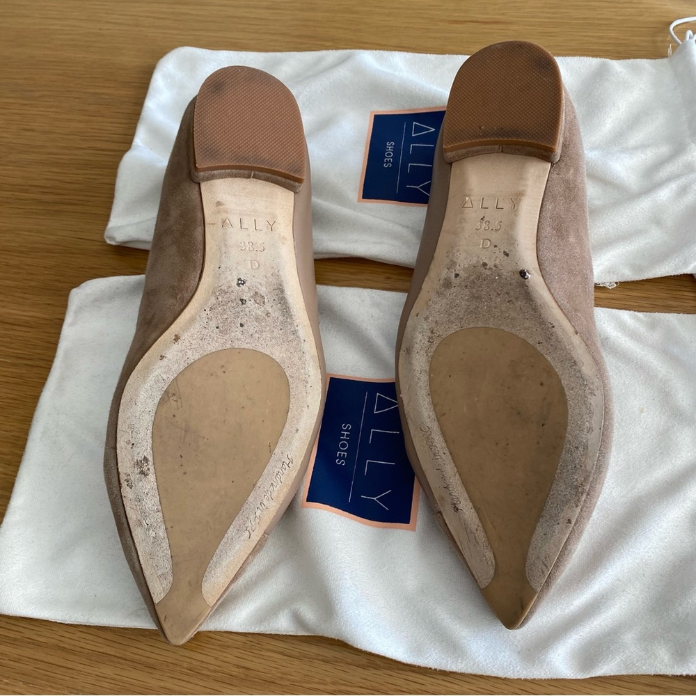 Ally shoes flats, EUC, EU 38.5/US 8 / Extra Wide (D) - Picture 3 of 3